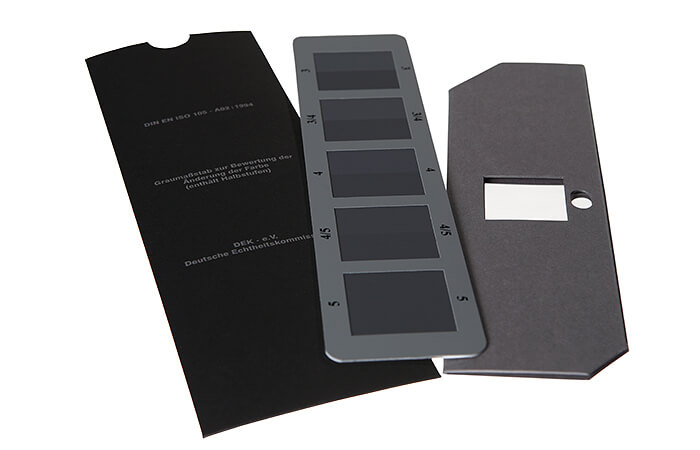 DEK Gray scale for the evaluation of color change DIN EN 20105-A02