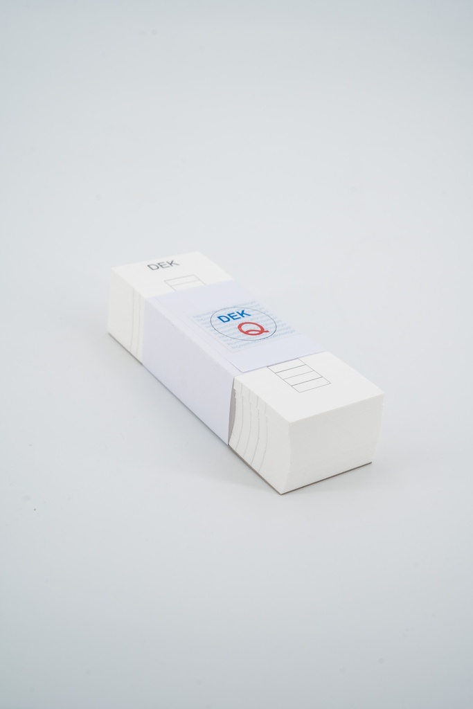 Test presentation cards for lightfastness types 1-8 according to DIN EN ISO 105-B02 with division