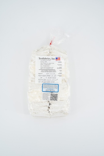 [TF0401002] AATCC Multi Fiber Adjacent fabric type 1 cut to 5cm x 5cm Heat-Sealed Edges